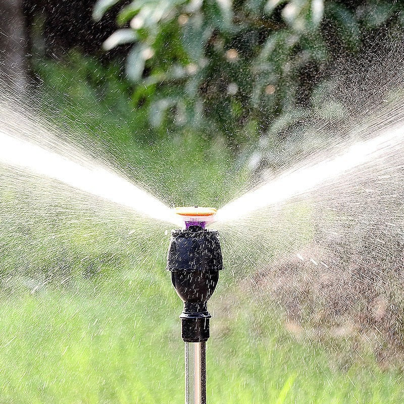 360-Degree Rotating Tripod Lawn Sprinkler