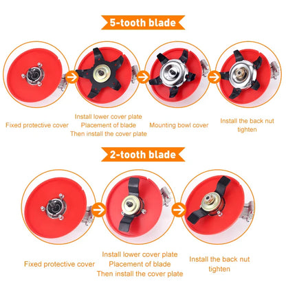Universal Brush Cutter Plate