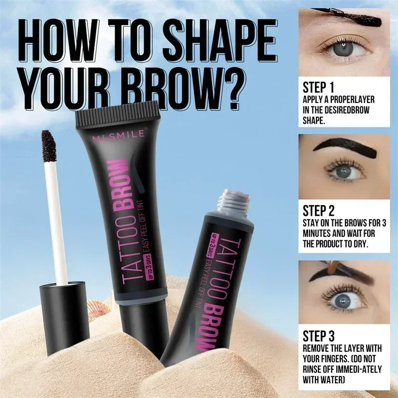 BrowTint Peel-Off Gel – Long-Lasting, Natural Brows