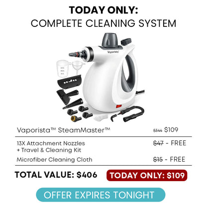 SteamBurst™️ Steam Cleaner